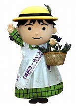 北海道中富良野町 イメージキャラクター「ラベンダーの妖精」の画像