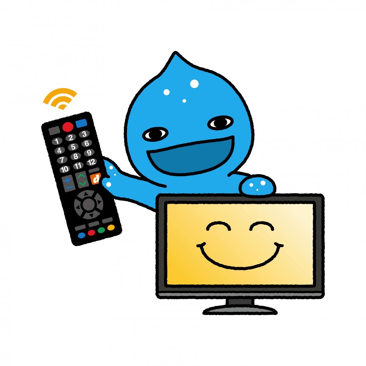 テレビミズモイラスト