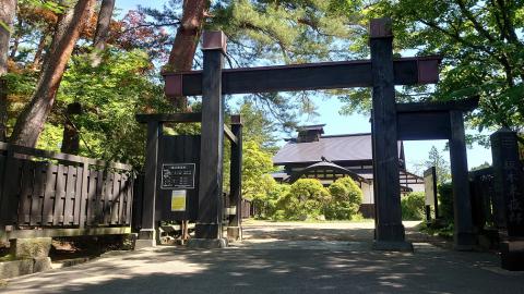 坂本東嶽邸入口の様子