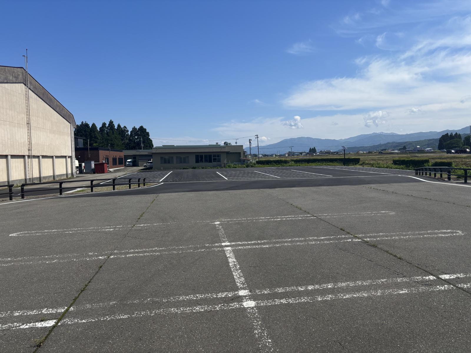 駐車場整備工事完了後の様子２