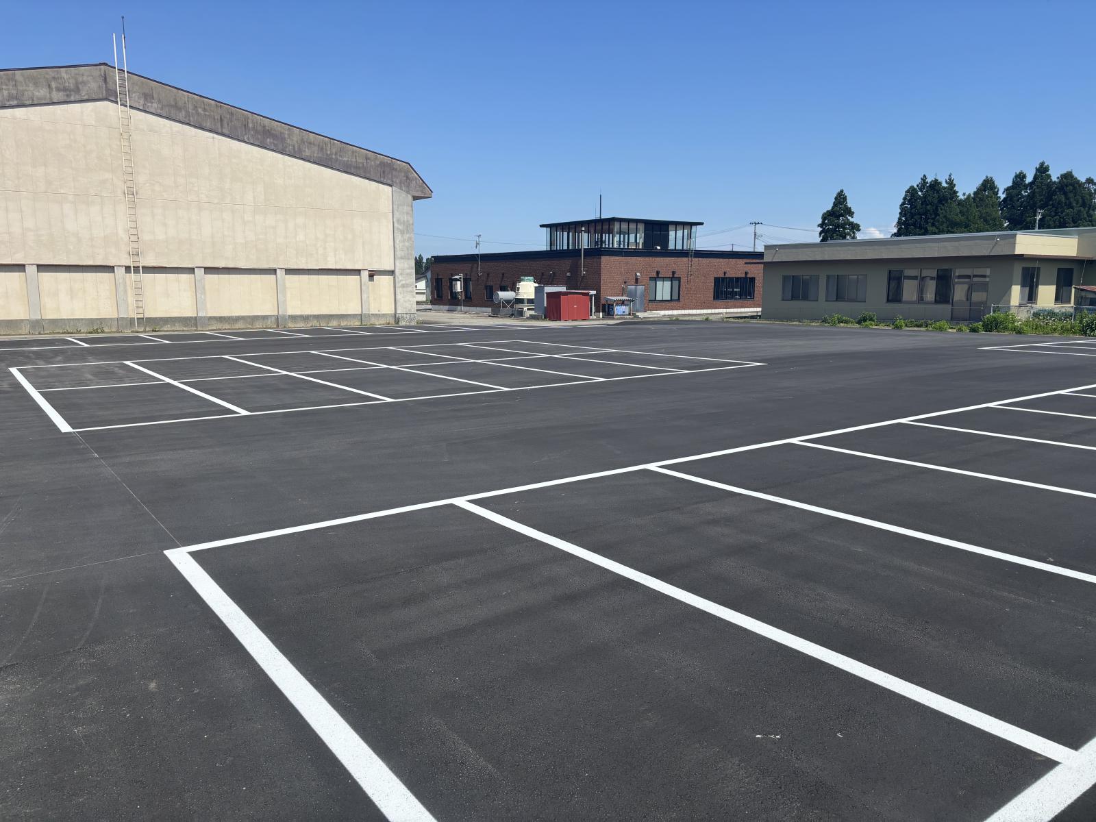 駐車場整備工事完了後の様子４