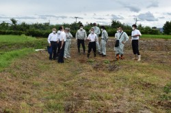 七滝山の環境整備の様子1