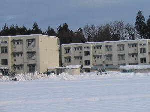 小安門住宅の外観