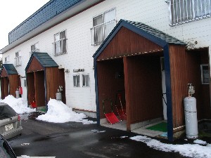 作山住宅の外観