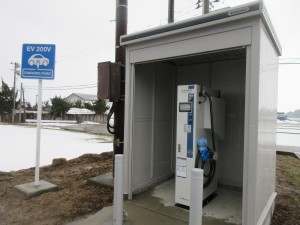 急速充電器の写真