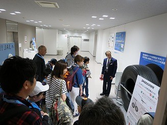 2017整備場見学の写真