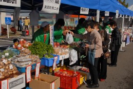 美郷フェスタ 物産展の様子