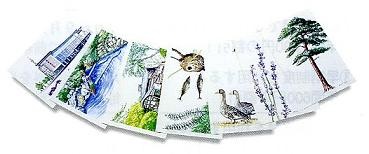 合併記念絵葉書