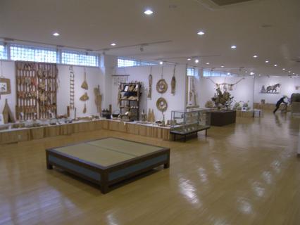 わら細工展示室