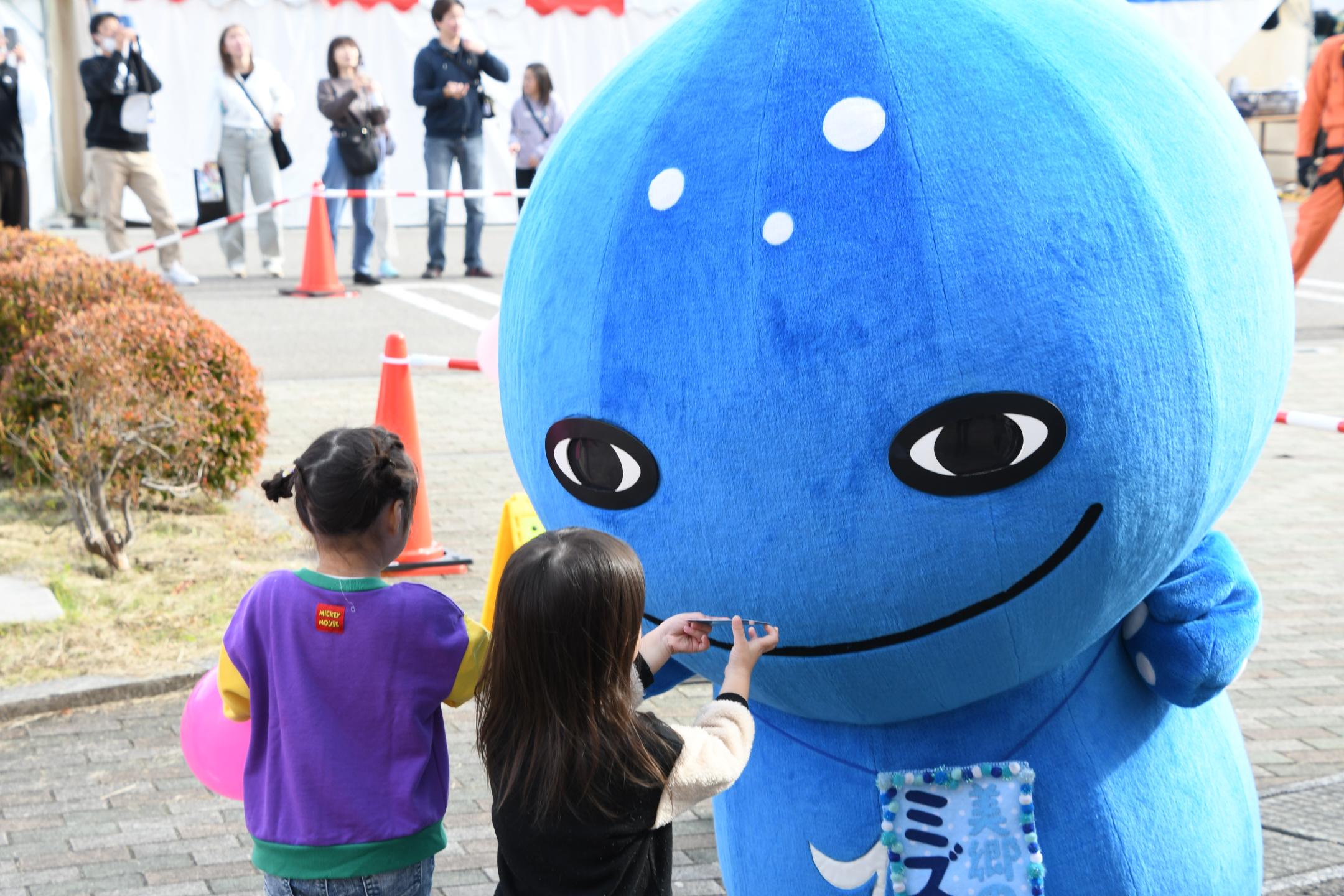 ミズモグリーティングの様子